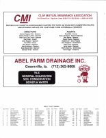 Sioux Township - Small Tract Owners, Ad - Clay Mutual Insurance Asso., Abel Farm Drainage Inc., Clay County 2003